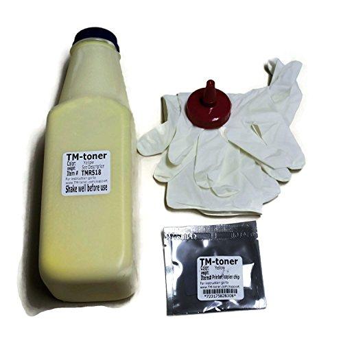 TM-toner ? 821071 Yellow Toner refill kit with chip for Ricoh Aficio SP C430DN, SP C431DN, Gestetner SPC430DN, SPC431DN, Lanier LP137CN, LP142CN, Savin CLP37DN, CLP42DN printer