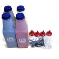 TM-toner High Gloss 4 color toner refill kit with chips for Xerox Phaser 7760/DN 7760/DX 7760/GX 106R01163, 106R01160, 106R01162, 106R01161 cartrigde