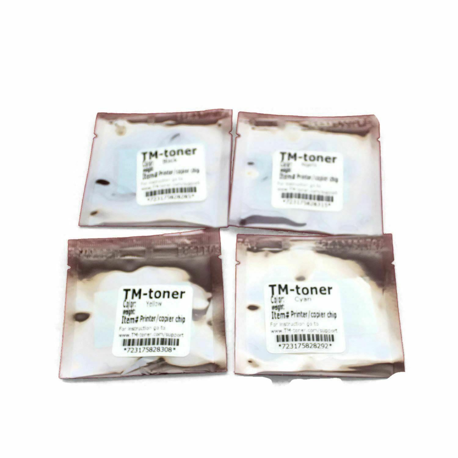 4 Imaging Unit DRUM chips for KONICA MINOLTA MagiColor 4650EN 5550EN 5650EN