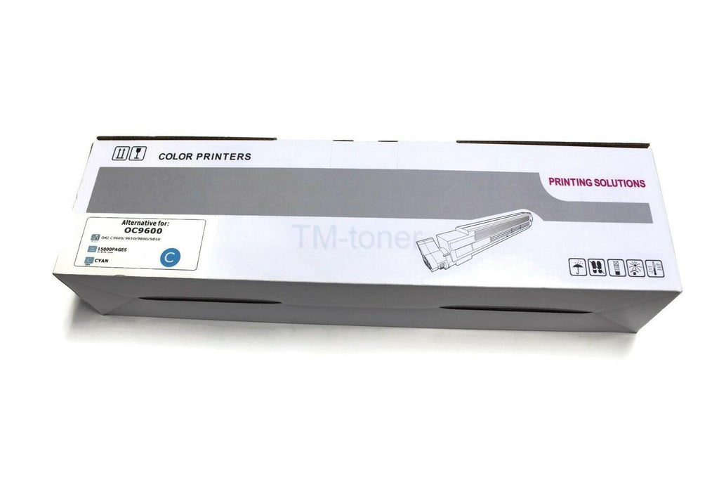 4-Pack Toner Cartridge Set for Okidata Oki C9600 C9650 C9800 42918904 42918901