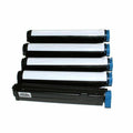 5x 42103001 Black Toner Cartridge for OKI B4100 B4200 B4250 B4300 B4300n B4350