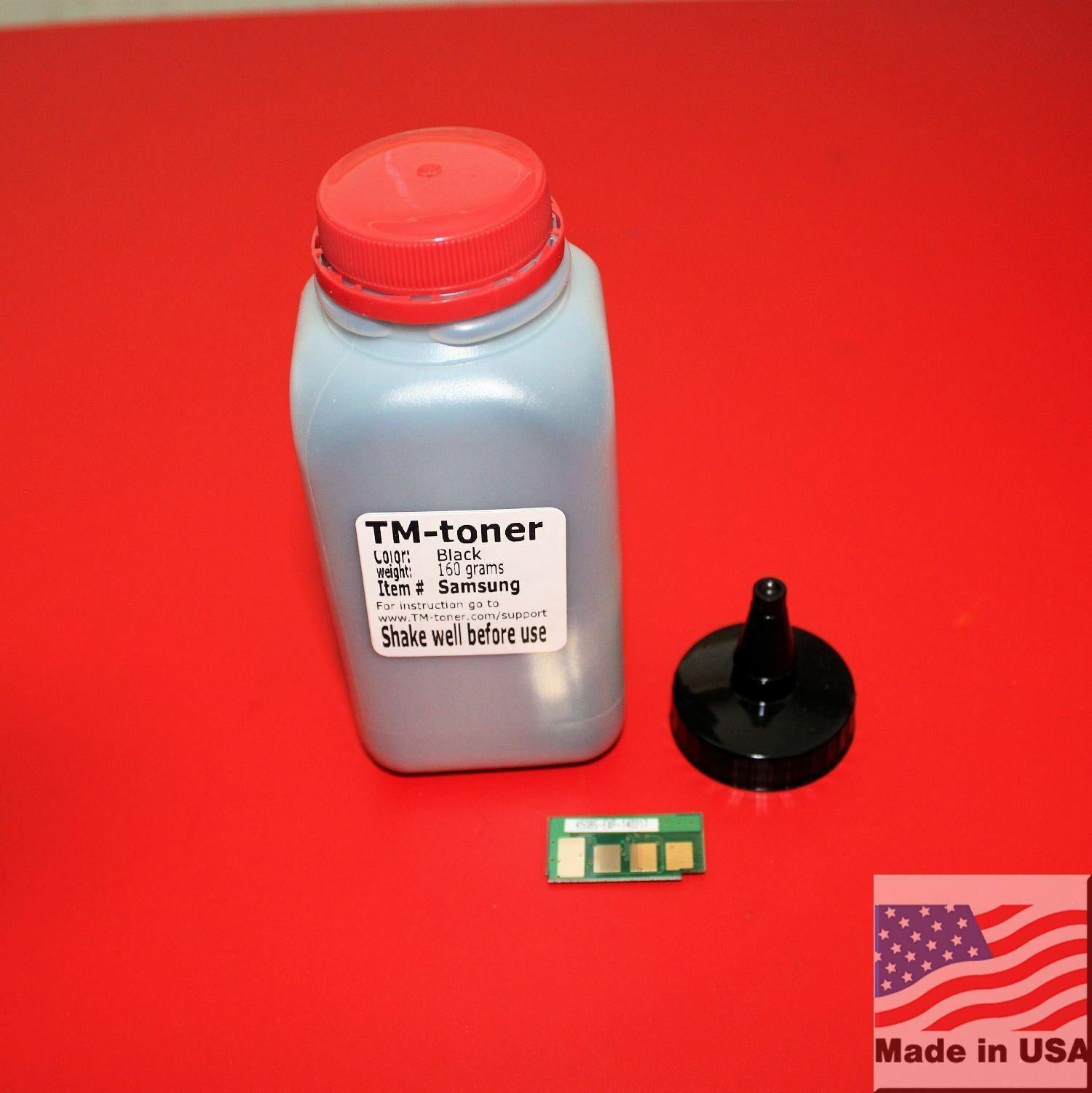 4 color Toner Refill + chips for Samsung CLT-Y508L CLX-6220FX 6250fx CLP-620 670