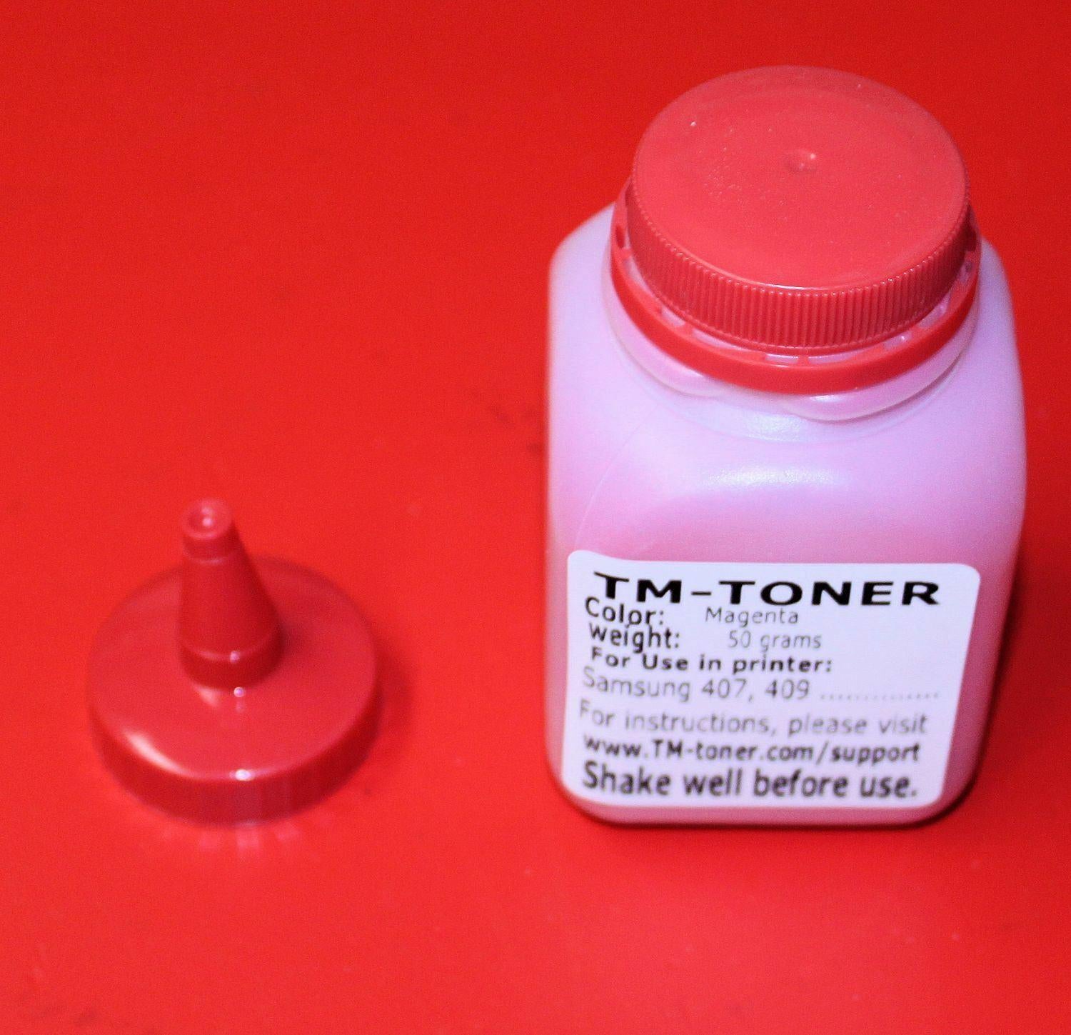 45g Magenta no chip Toner Refill for Samsung CLX-3170, CLX-3175FN, CLX-3175FW