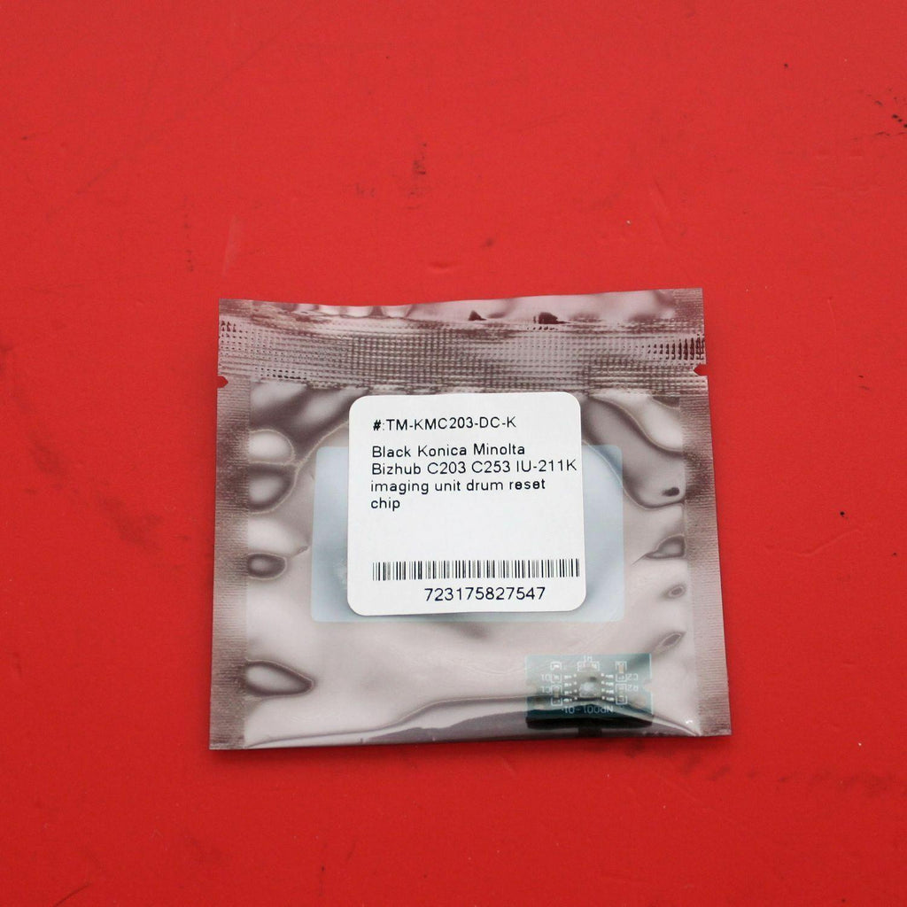 1 Set 4 Drum Reset Chips for Konica Minolta BIZHUB C220 C280 C360 Image Units