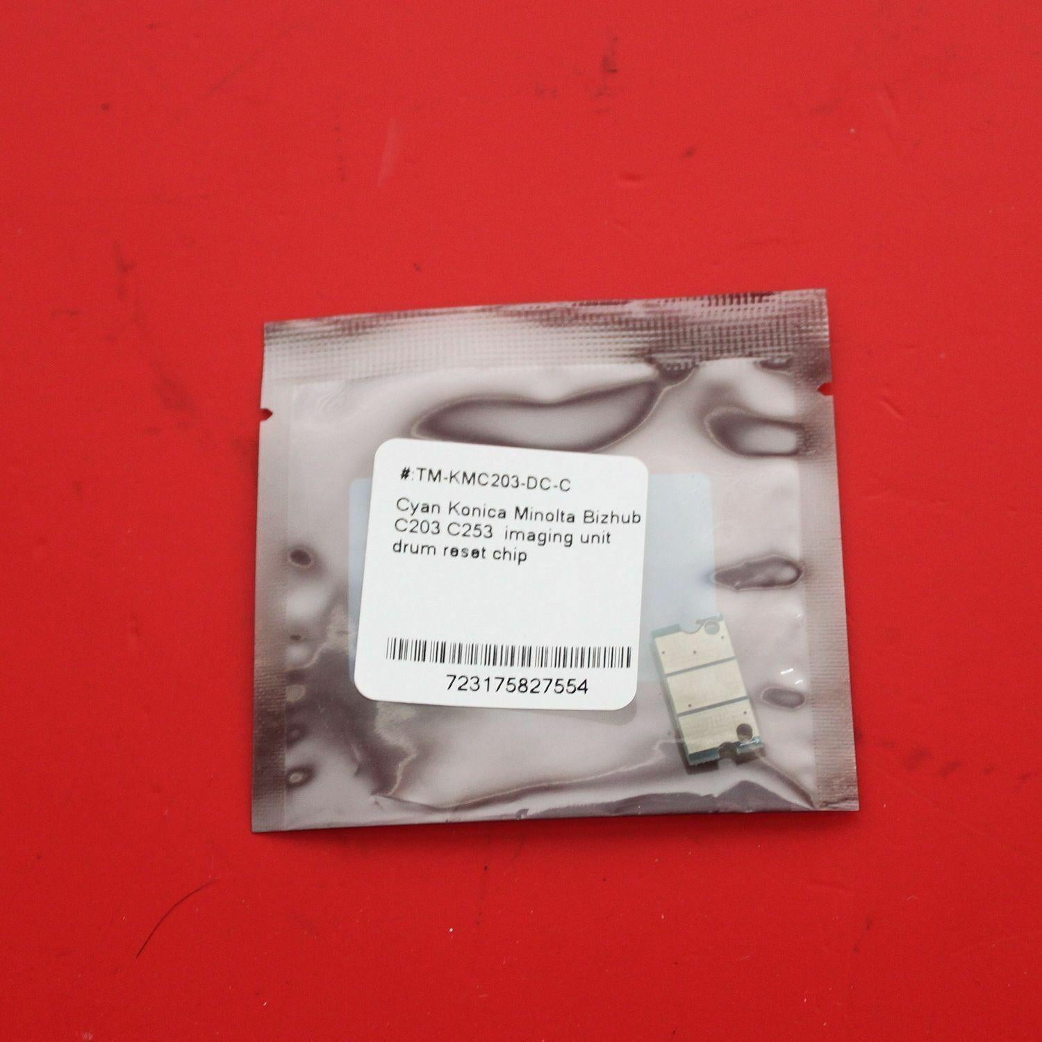1 Set 4 Drum Reset Chips for Konica Minolta BIZHUB C220 C280 C360 Image Units