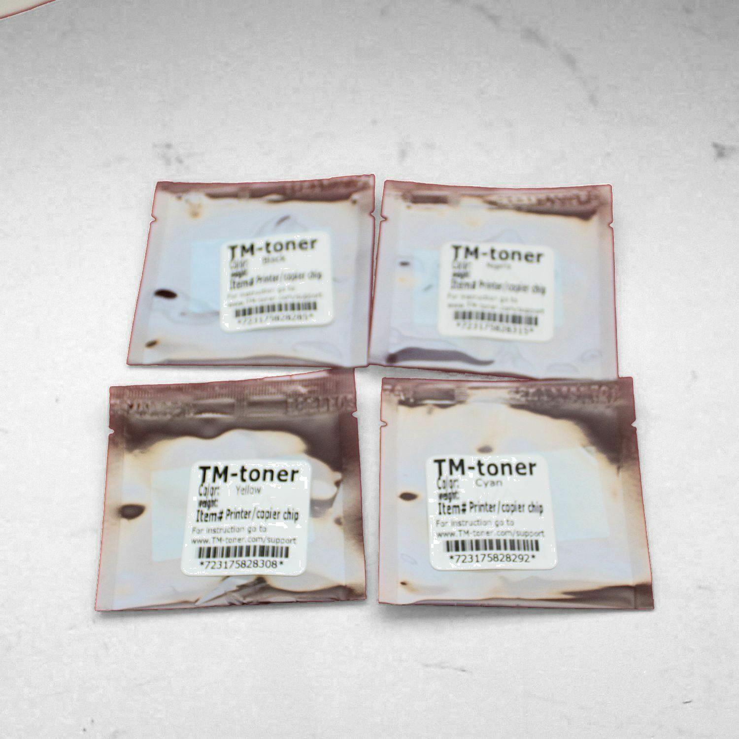 4 x Toner Chips for Xerox Phaser 6700 6700N 6700DX 6700DN 6700DT Refill USA,EURO