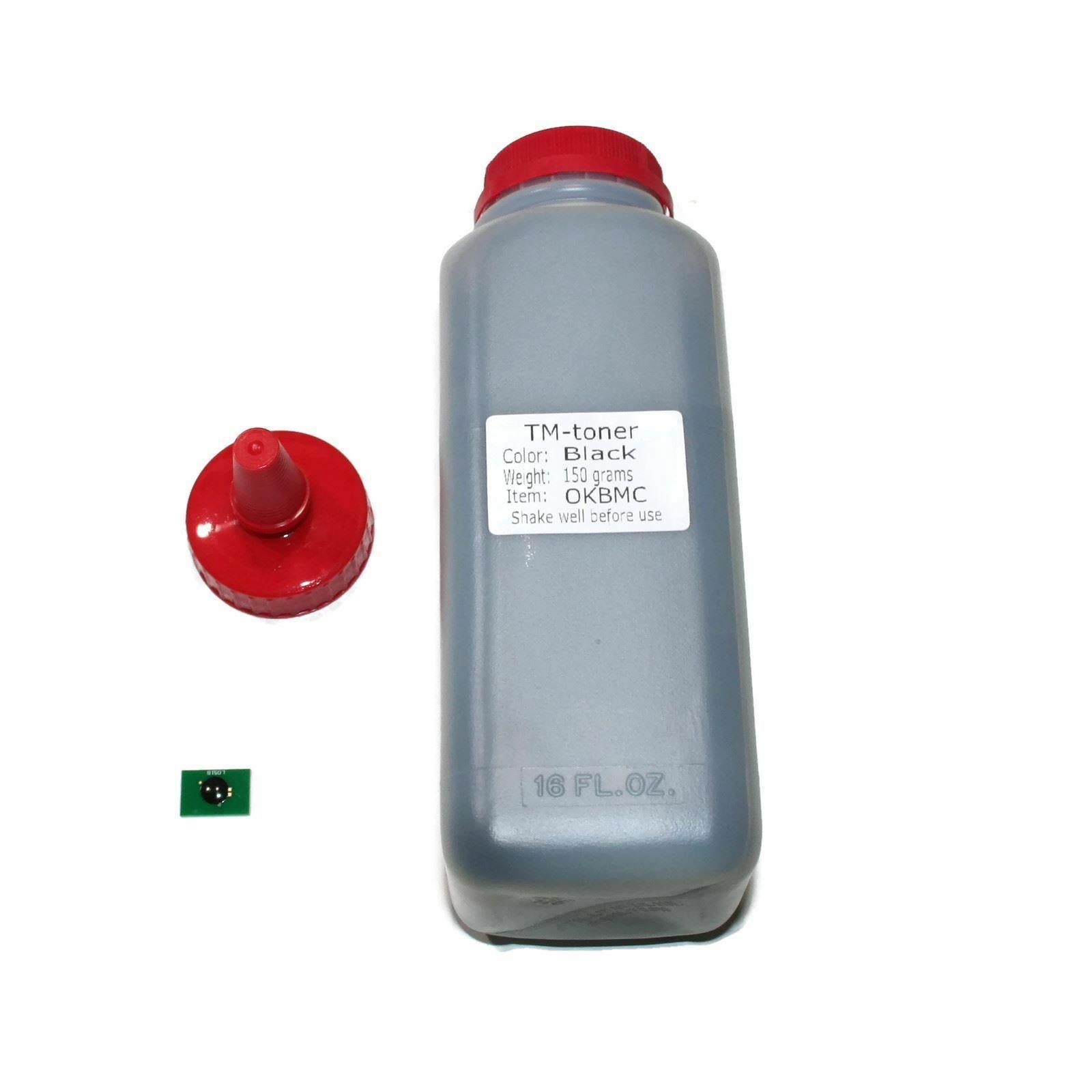 45807101 Toner Refill kit with chip for oki MB Series MB472w, MB492, MB562w, OKI B Series B412dn, B432dn, B512dn