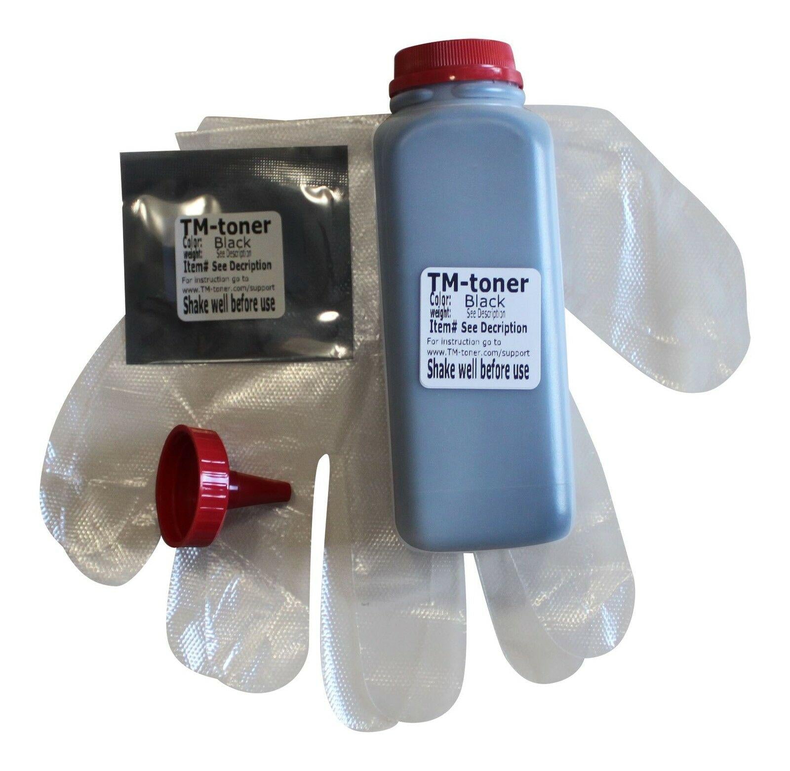 200g Black toner refill kit + 3 chips for Canon 116 imageCLASS MF8080Cw, LBP5050