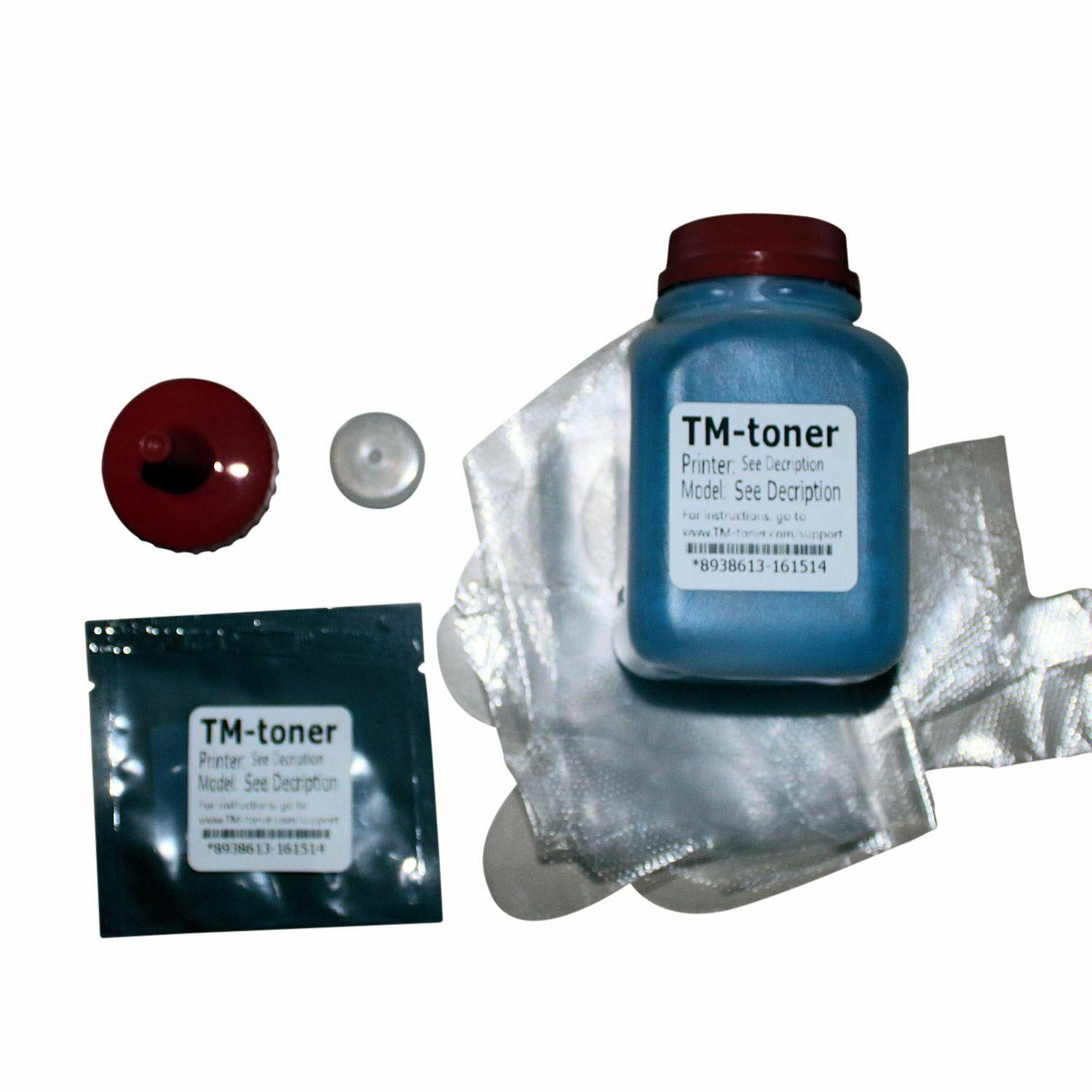 4k Cyan High Yield Toner Refill + Chip & plug For Dell C2660 C2660DN C2665DNF