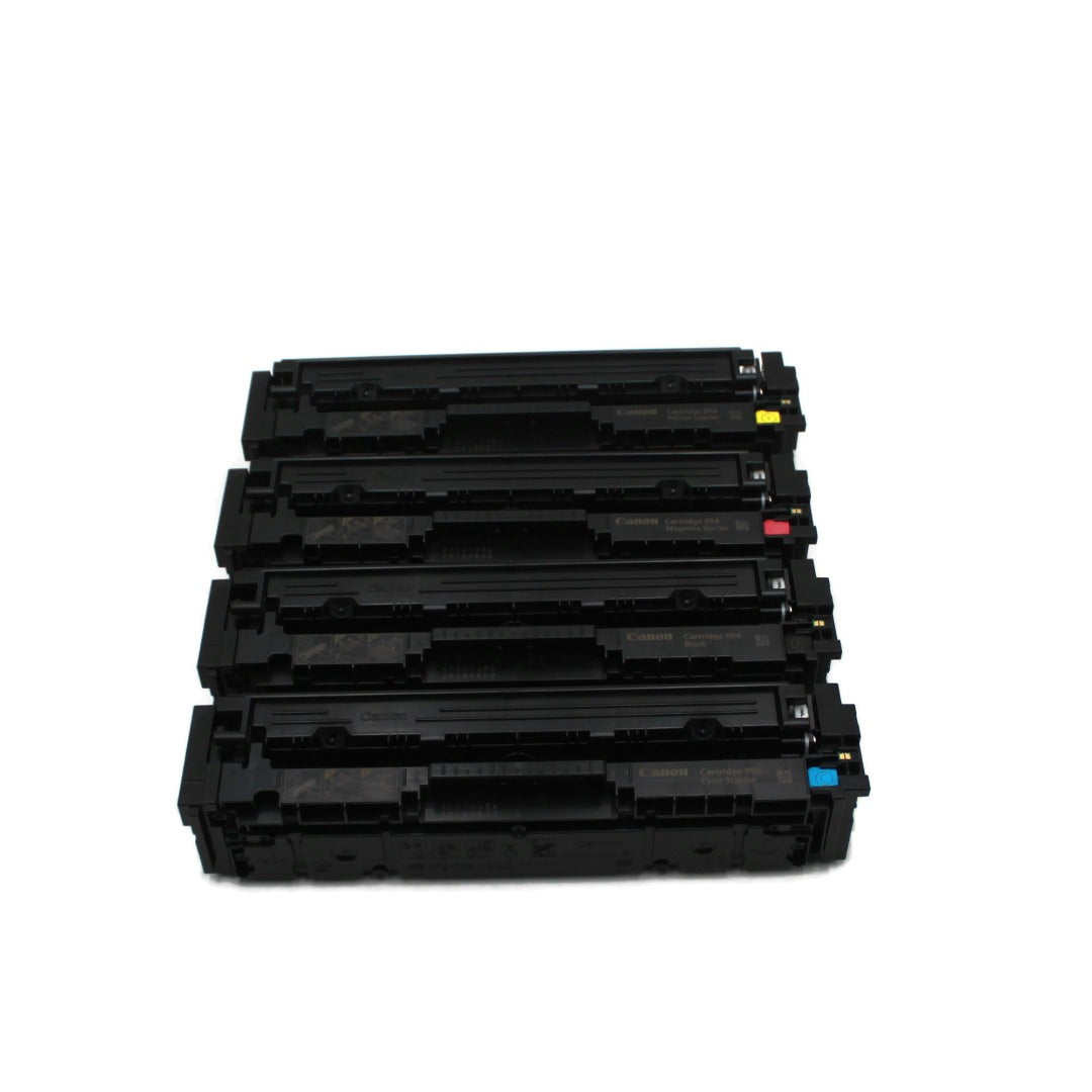 New OEM Genuine Canon 054 4 Toner Set Canon ImageClass LBP622cdw MF641cdw MF642 MF644CDW
