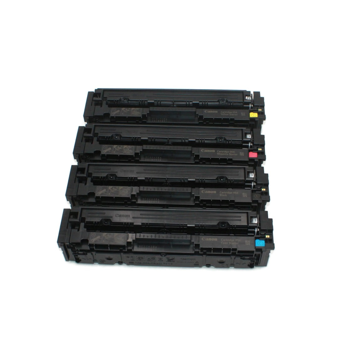 New OEM Genuine Canon 054 4 Toner Set Canon ImageClass LBP622cdw MF641cdw MF642 MF644CDW