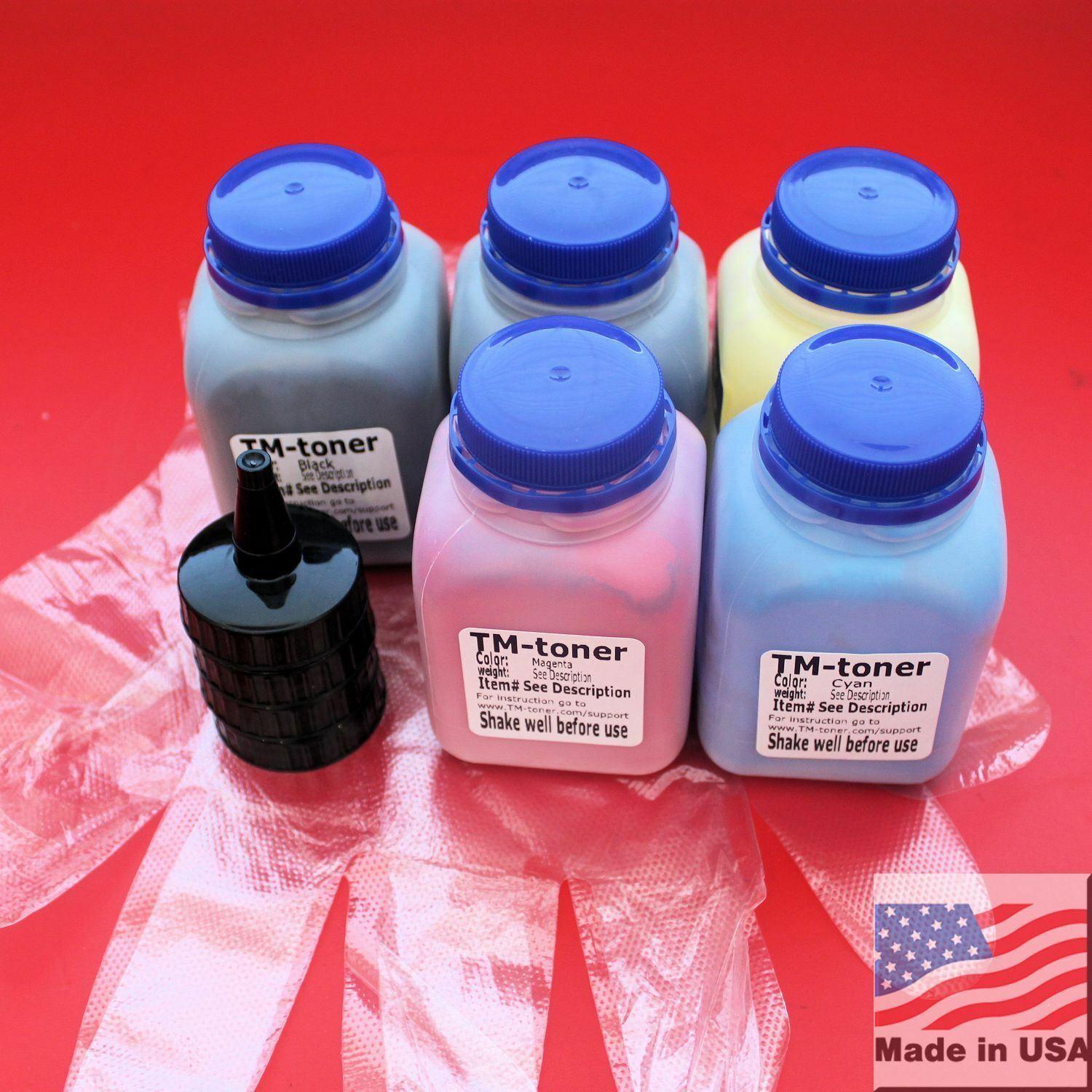 5 Toner Refill kit for Brother TN-331 HL-L8350CDWT L8250CDN L8350CDW L8600CDW