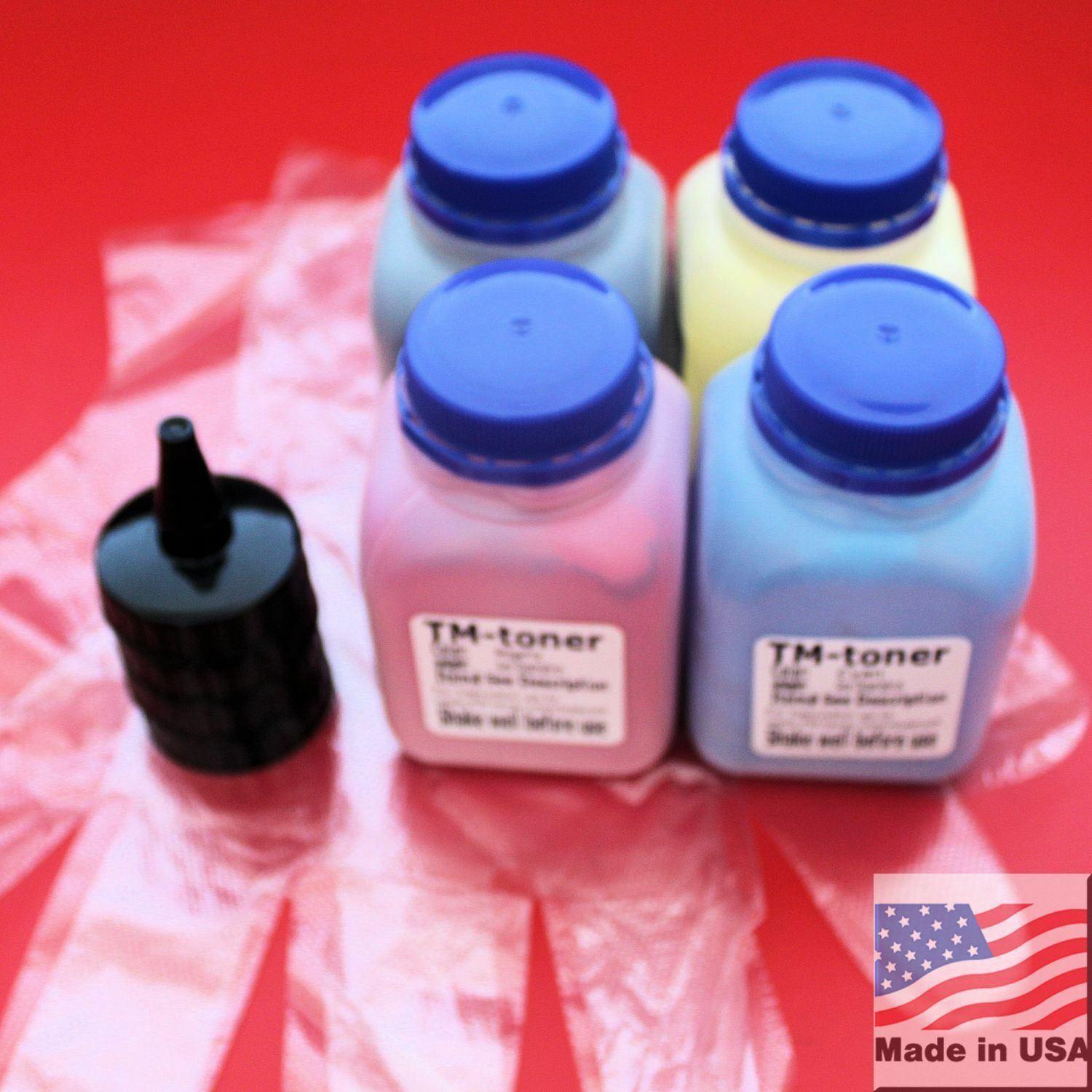 4 Toner Refill kit for Brother TN-331 HL-L8350CDWT L8250CDN L8350CDW MFCL8600CDW