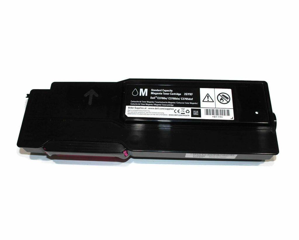 4 Genuine Dell C3760N C3760DN C3765DNF toner cartridges KT6FG 2PRFP V0PNK 2GYKF