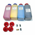 4 Toner Refill for Konica Minolta Bizhub C35, C35P + 4 Chips (TNP22) (C35 ONLY)