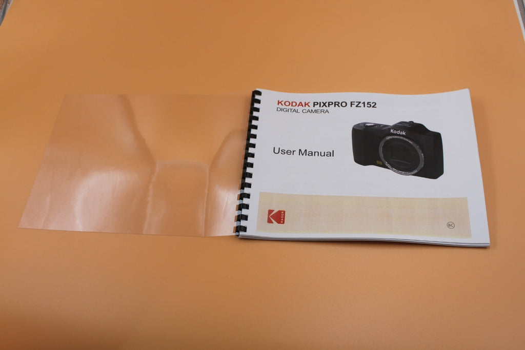 90 pages Kodak PixPro FZ152 User Instruction Manual Color  Protective Covers