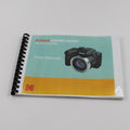Kodak PixPro AZ401 Camera 105 Pages full color Owners Manual With Clear Covers