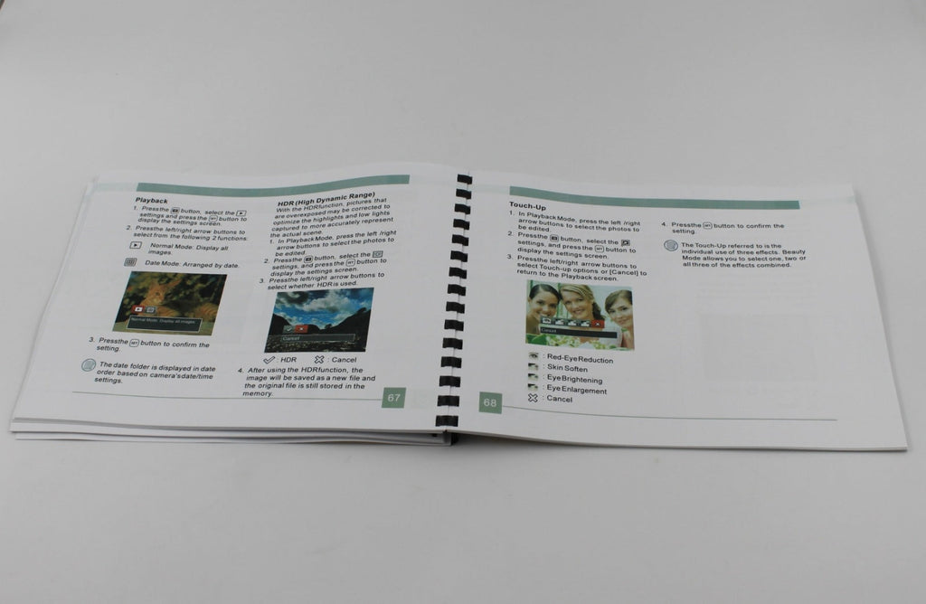 Kodak PixPro AZ401 Camera 105 Pages full color Owners Manual With Clear Covers