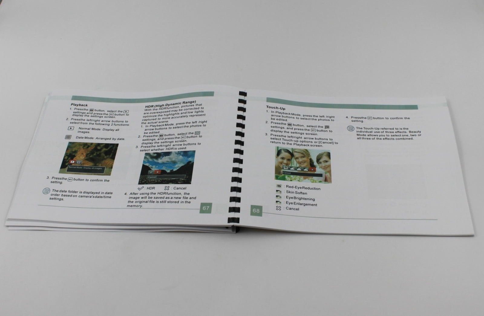 Kodak PixPro AZ401 Camera 105 Pages full color Owners Manual With Clear Covers