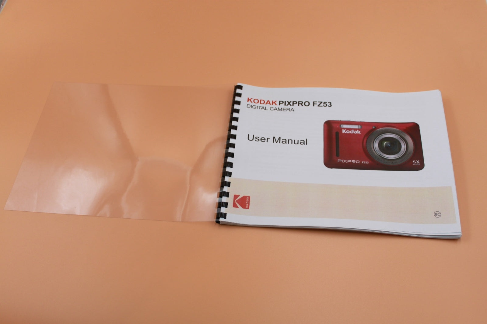 Kodak PixPro FZ53 Owner Instruction Manual Full Color with Protective Covers