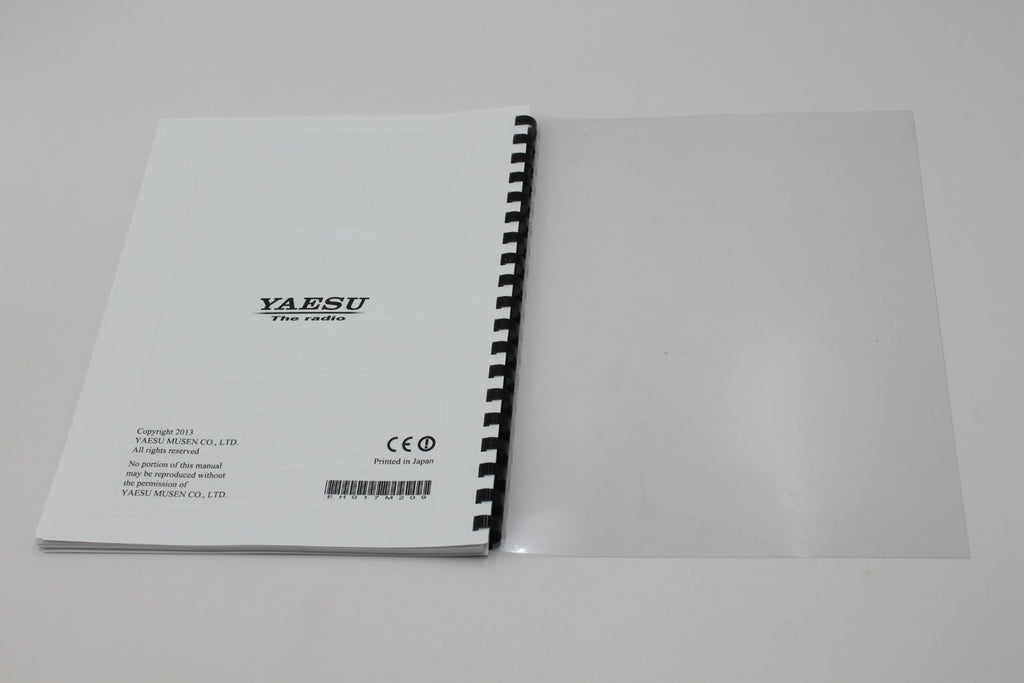 Yaesu FT-60R/E Instruction Operating Manual 84 Pages with Protective Covers
