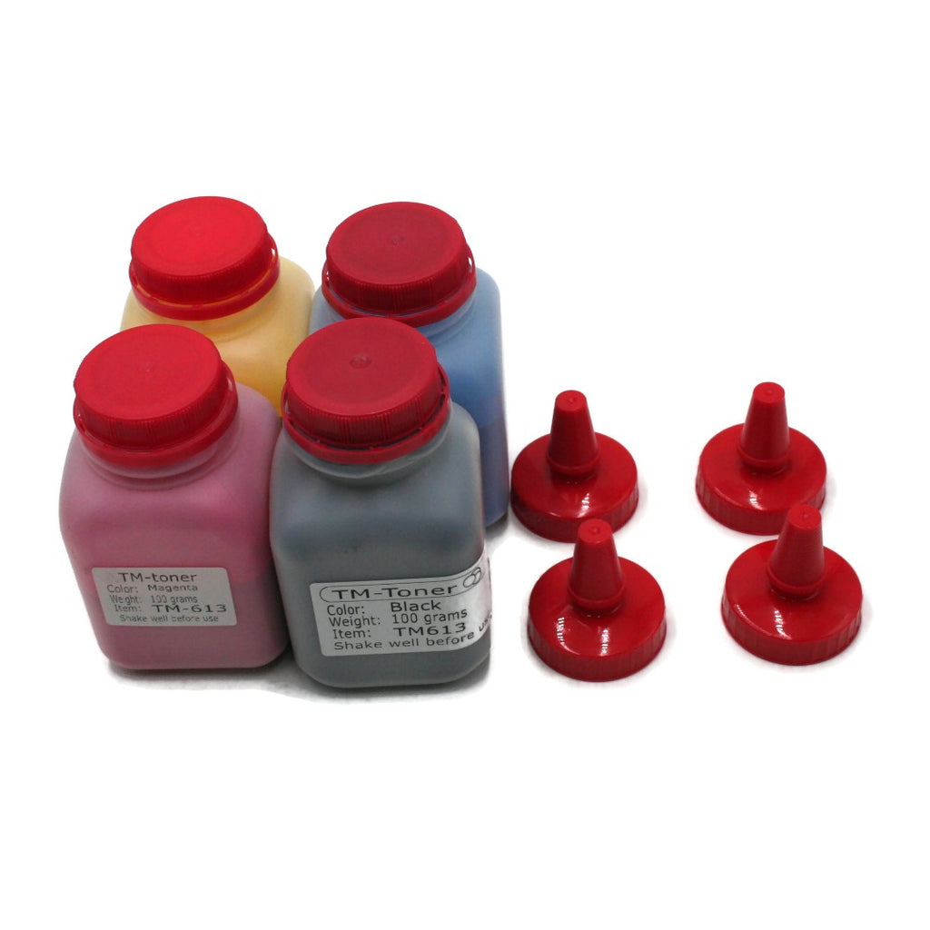 4 color 100g Toner REFILL  for Lexmark C3224dw, C3326dw, MC3224, MC3326adwe