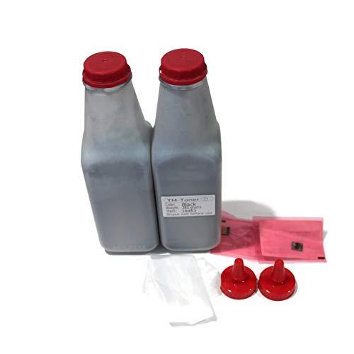 2 Times Compatible Toner Refill kit with Reset Chips Replacement for Dell B2360dn B3460dn B2360d B3465dn B3465dnf Printer - 331-9805 (8,500 Pages, Black) Toner Cartridge