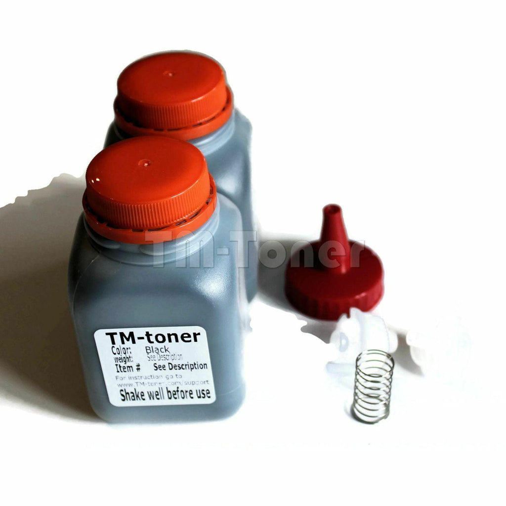 2x Toner Refill kit + gear for Brother HL-L2340DW, HL-L2320D, HL-L2360DW, HL-L2380DW, HL-L2300D MFC-L2720DW, MFC-L2740DW, MFC-L2700DW DCP-L2540DW, DCP-L2520DW TN-630, TN-660 printer