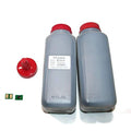 2X Toner Refill kit with Reset Chips for Oki Okidata B412dn B432dn B512dn MB492dn MB472w MB562dnw Printer