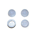 TM-toner ? 4 x Refill Hopper Cap Plugs for Oki Okidata C110 C130 MC160N printer refill 44250716, 44250715, 44250714, 44250713