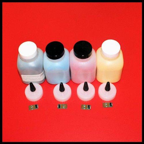 Simplyitem@ Non-OEM Toner refill kit with 4 chips. For OKI Okidata C110, C130, MC160N printer