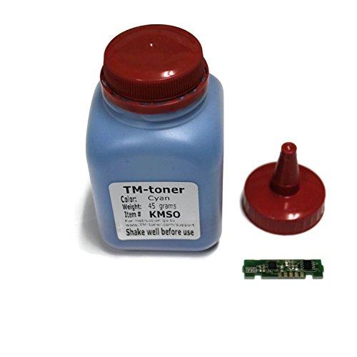 TM-toner ? Compatible Cyan toner refill kit with reset chip for Samung CLP-362 CLP-363 CLP-364 CLP-367, CLP-365W, CLX-3305W, CLX-3305FW , CLX-3305FN, CLX-3305FW CLX-3307,CLX-3300, CLX-3303, CLX-3304