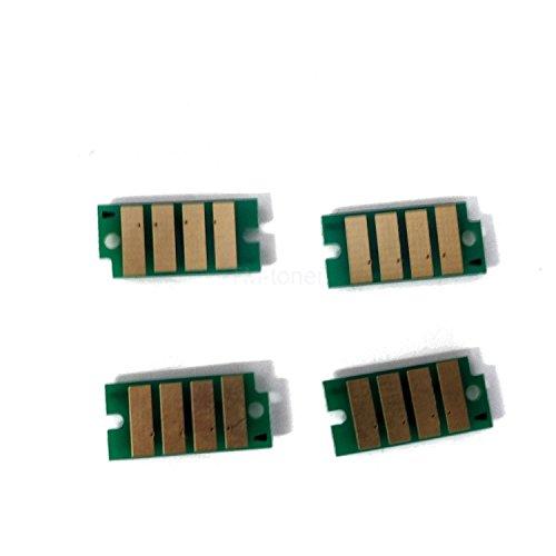 Campatible 4 Color Toner Reset Chips for use in Dell H625cdw H825cdw S2825cdn - Refill