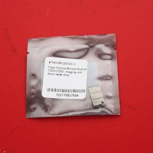 TM-toner ? Konica Minolta Bizhub IU211C, IU-211C C203 C253 Cyan imaging unit drum reset chip