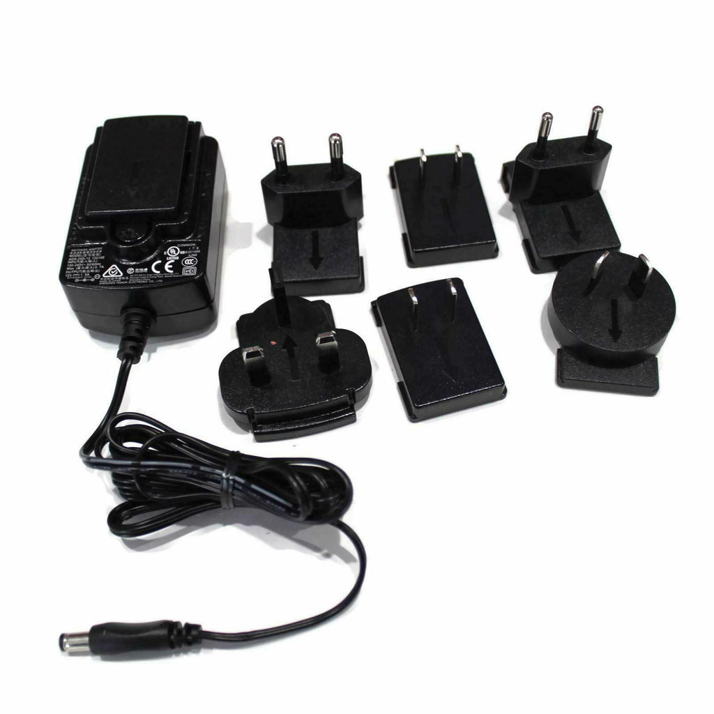 A12V 1.5A ADS-25D-12 12018E  ACdapter Power Supply Switching Adapter w/US UK AU EU KR JP Plugs replacement for Seagate Desktop External Drive
