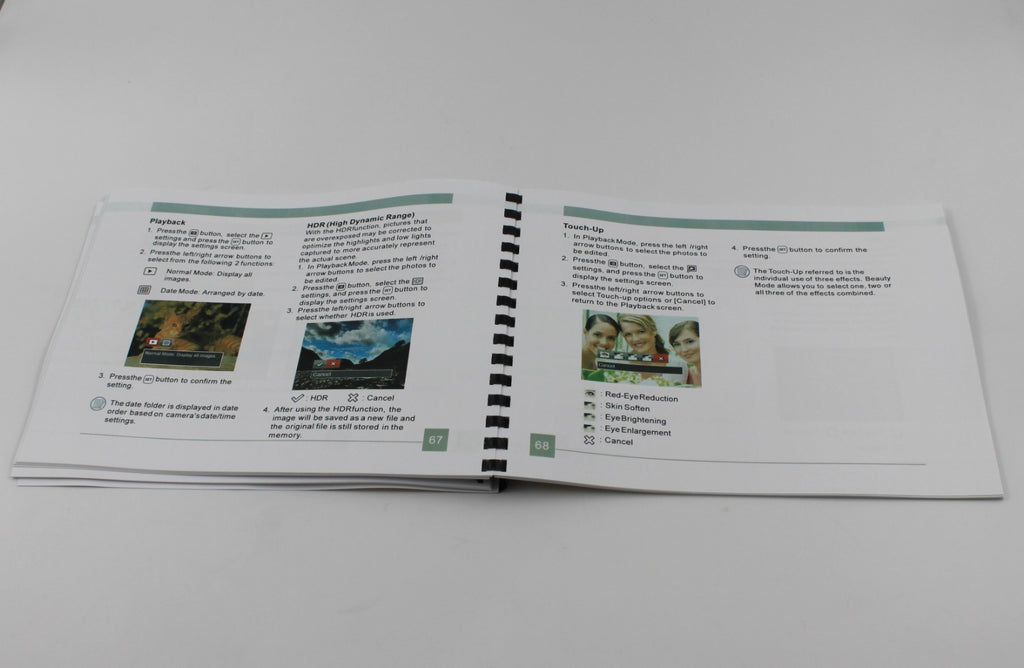 Kodak PixPro AZ401 Camera 105 Page Owners Manual With Clear Covers
