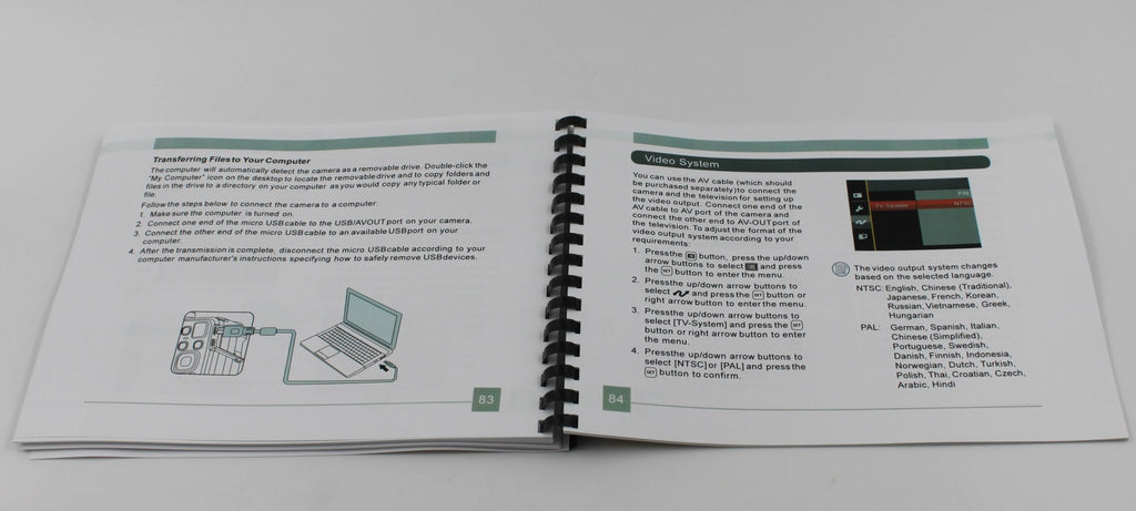 Kodak PixPro AZ401 Camera 105 Page Owners Manual With Clear Covers