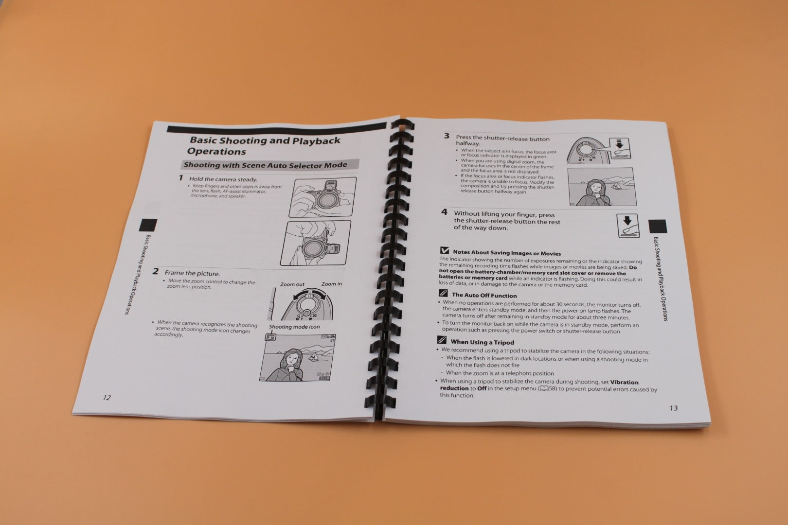 Nikon L340 Coolpix Camera 135 Page Laser 8.5X11 Owners Manual Guide