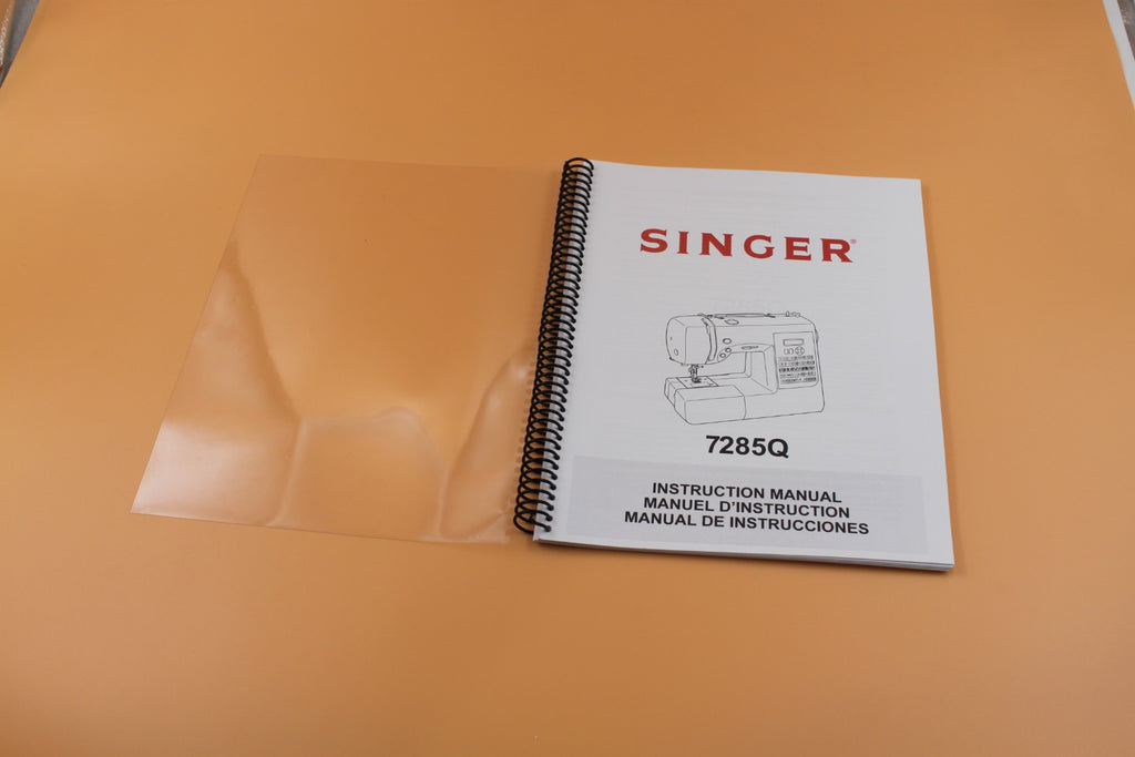 Singer 7285Q Instruction Manual 84 Pages w Protective Covers