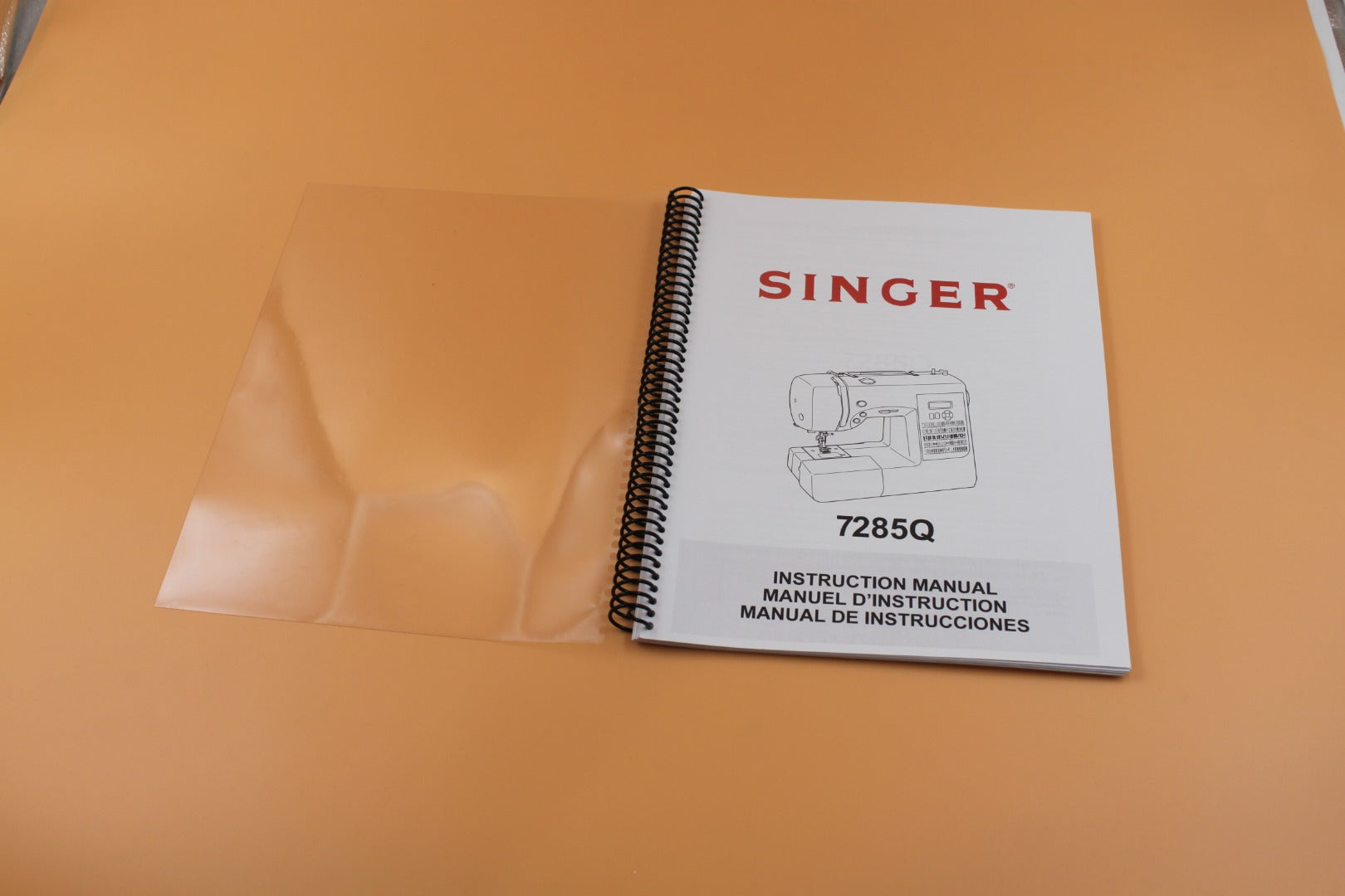 Singer 7285Q Instruction Manual 84 Pages w Protective Covers