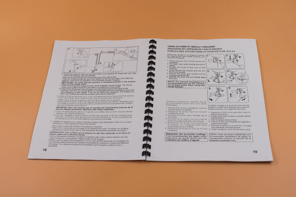 Singer 5500 5400 6199 6180 6160 Owners Instruction Manual 64 Pages With Protective Covers