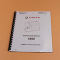 34 Pages Singer 5560 Instruction Manual with clear Protective Covers