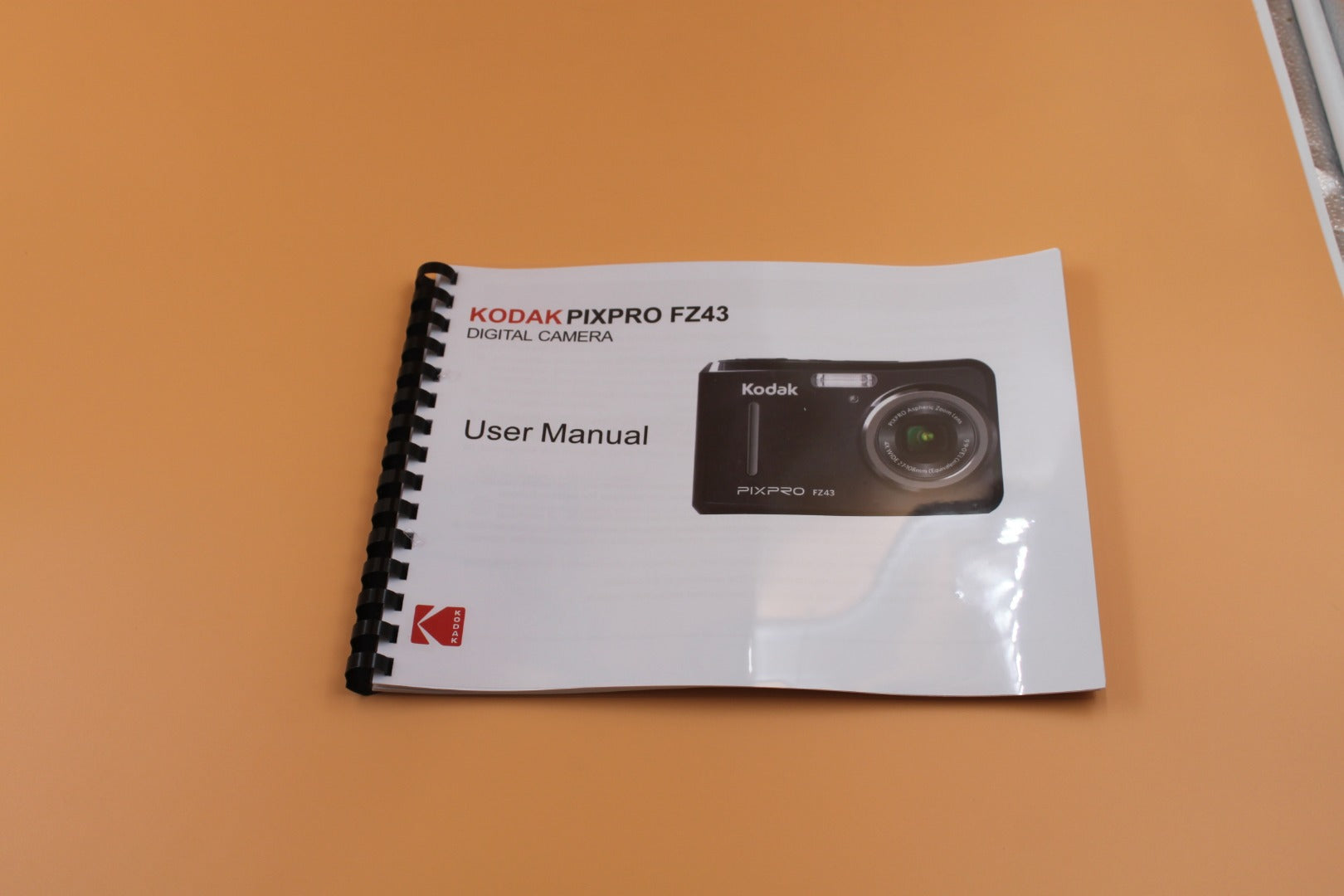 Kodak PixPro FZ43 Instruction Manual Full Color with Protective Cover