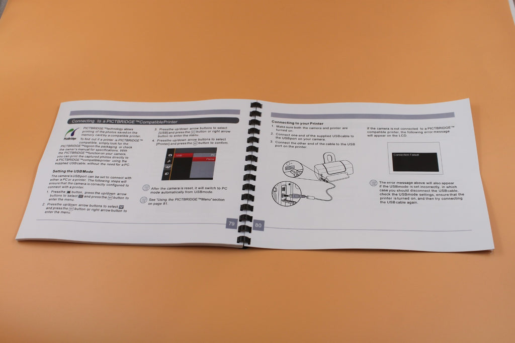 Kodak PixPro AZ252 Instruction Owners Manual With Clear Covers 96 Pages