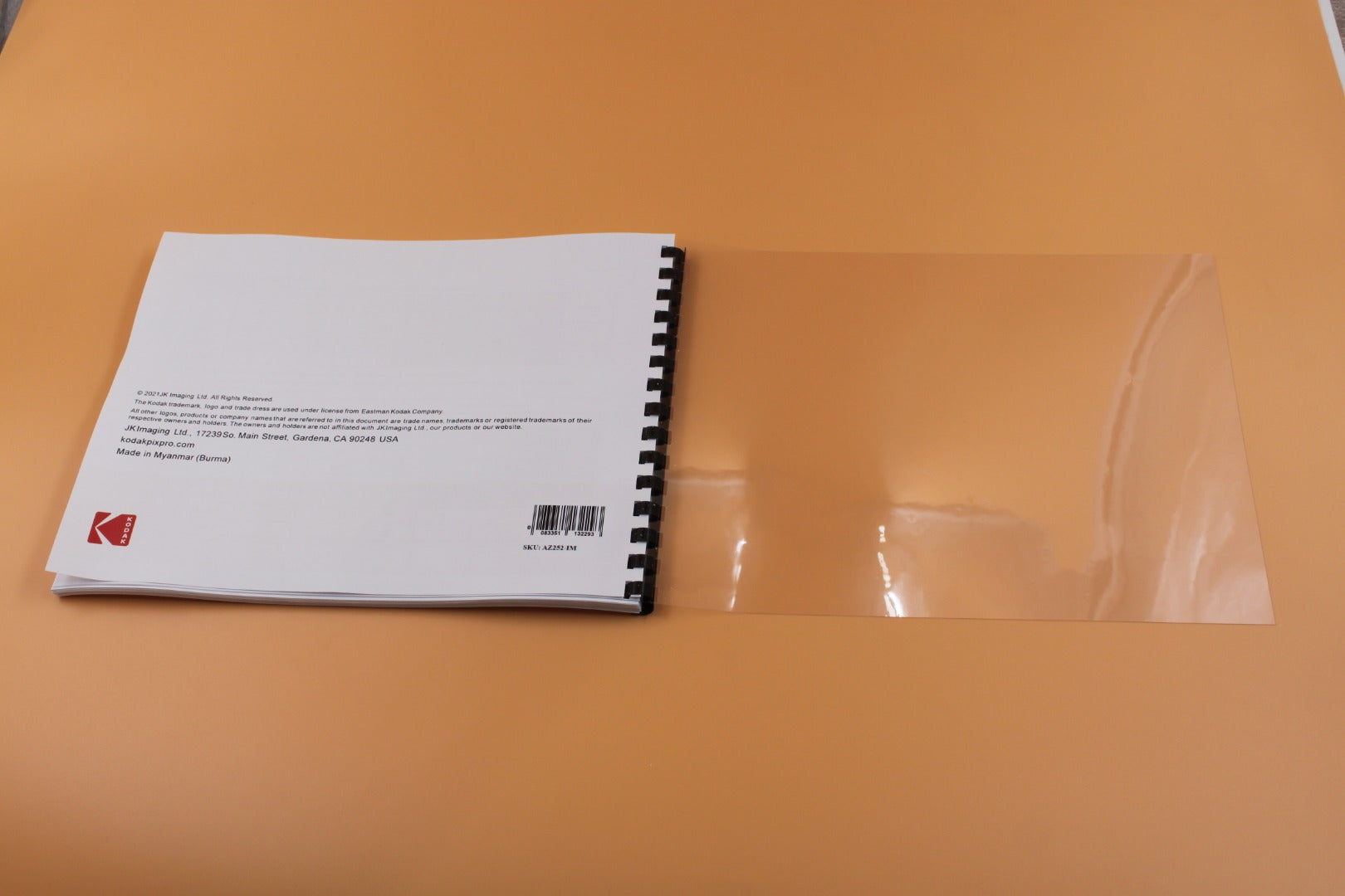 Kodak PixPro AZ252 Instruction Owners Manual With Clear Covers 96 Pages
