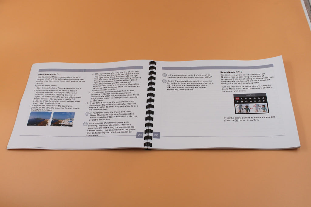 Kodak PixPro AZ252 Instruction Owners Manual With Clear Covers 96 Pages