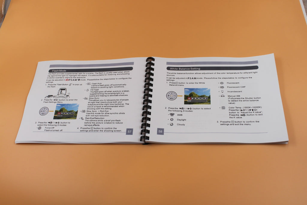 Kodak PixPro AZ528 Camera Owners Instruction Manual  with Clear Covers