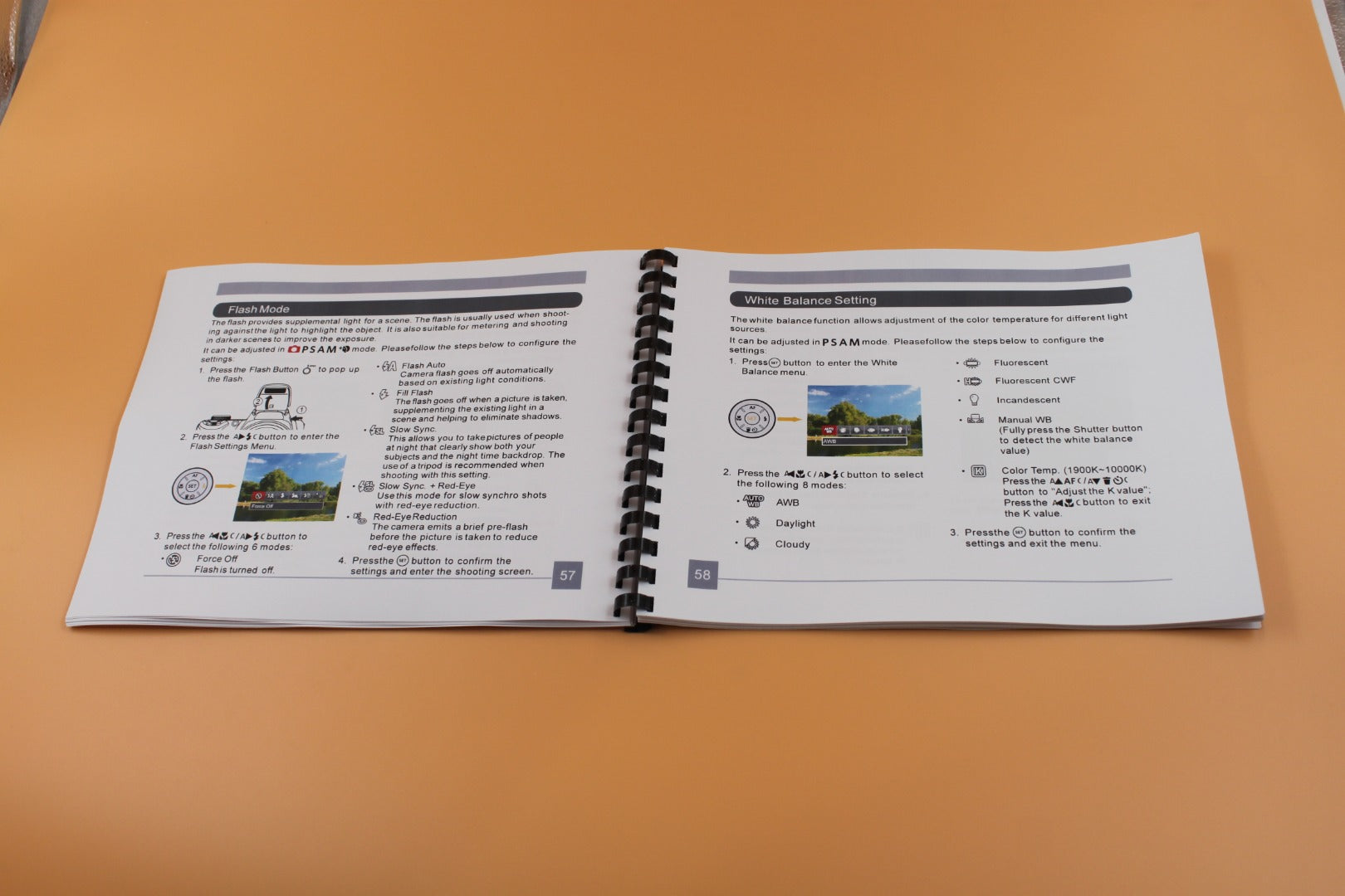 Kodak PixPro AZ528 Camera Owners Instruction Manual  with Clear Covers