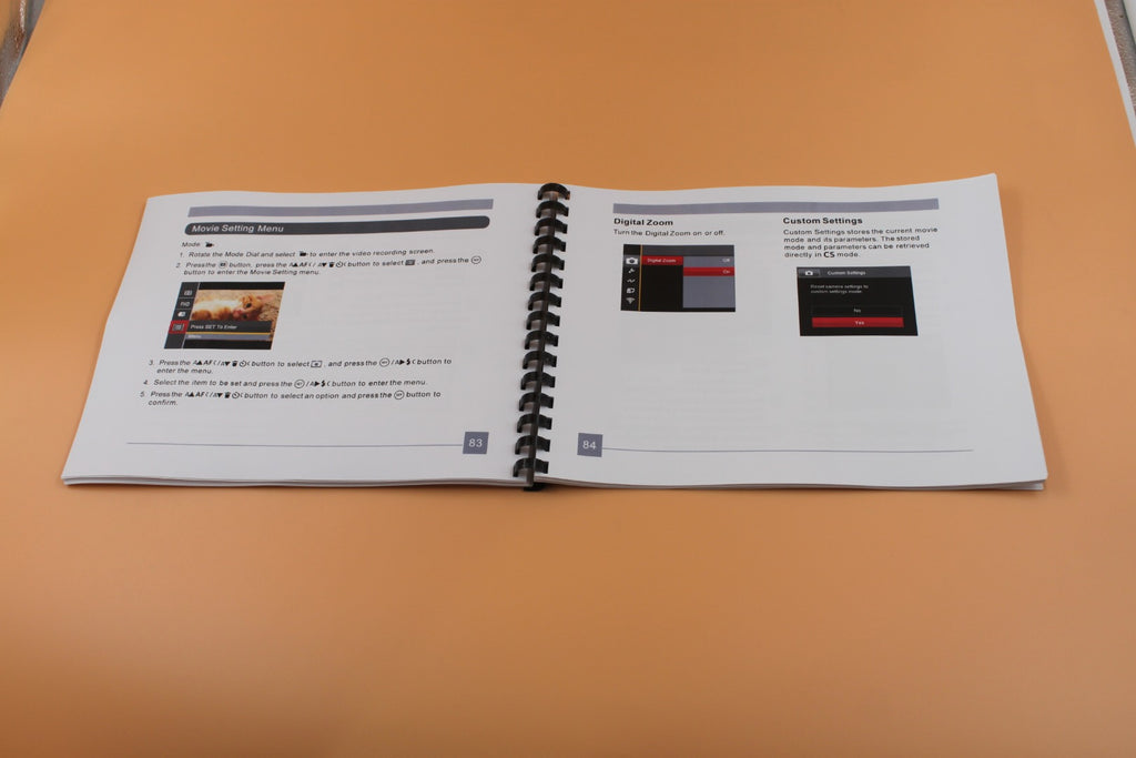 Kodak PixPro AZ528 Camera Owners Instruction Manual  with Clear Covers