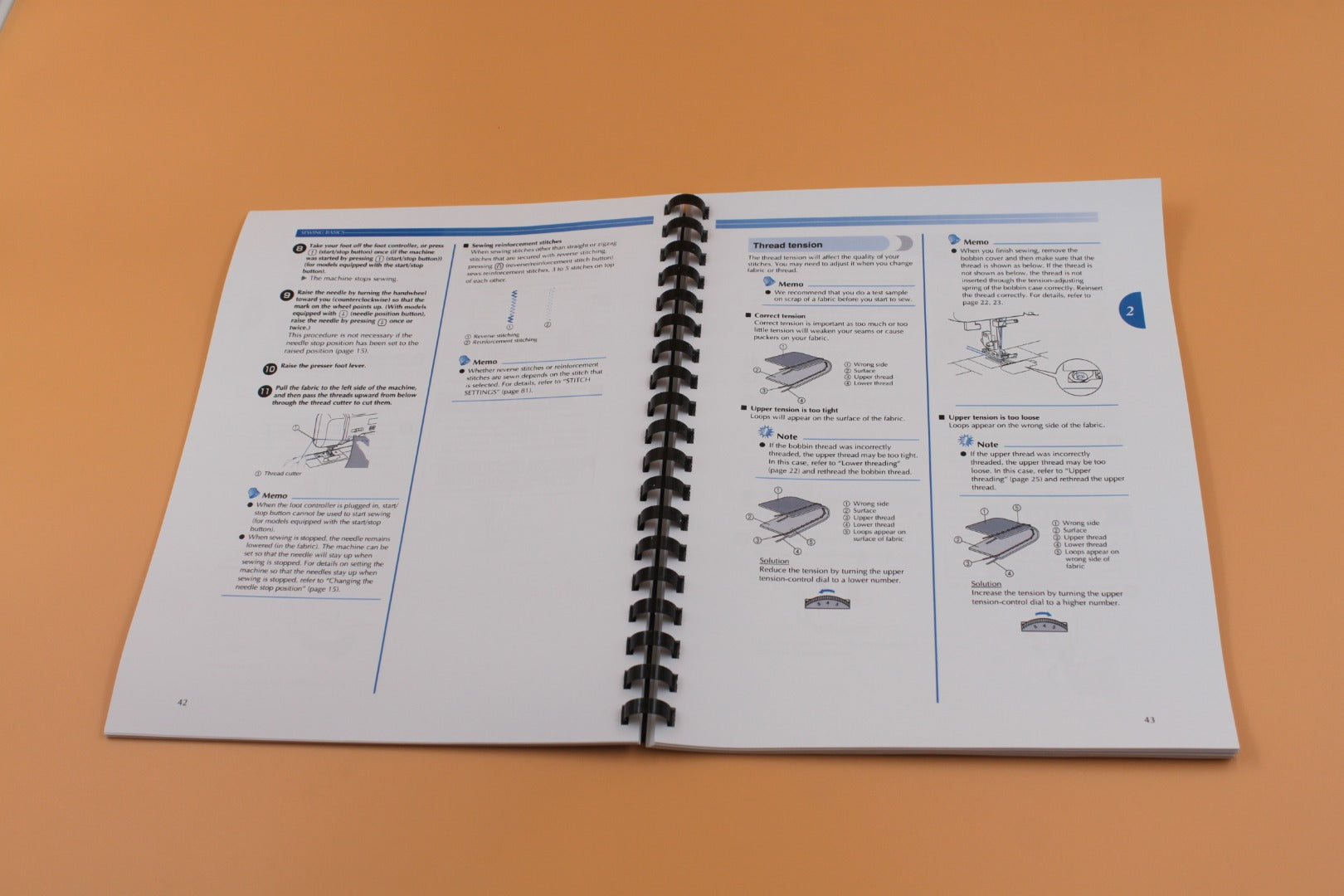 Brother SQ-9185 Instruction Manual Full Color 116 Pages with Protective Clear Covers